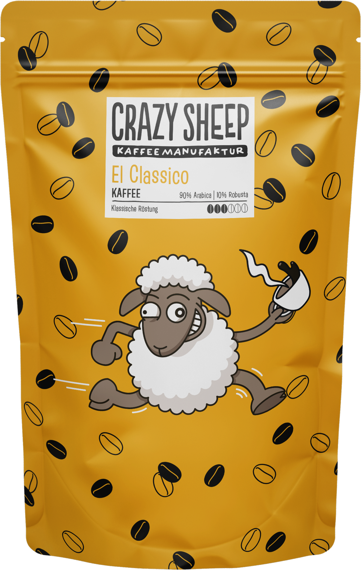 El Classico Crazy Sheep Kaffee