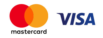 Mastercard und Visa Logo