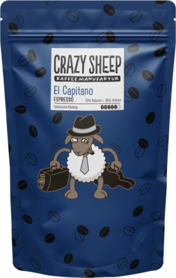 El Capitano Crazy Sheep Kaffee