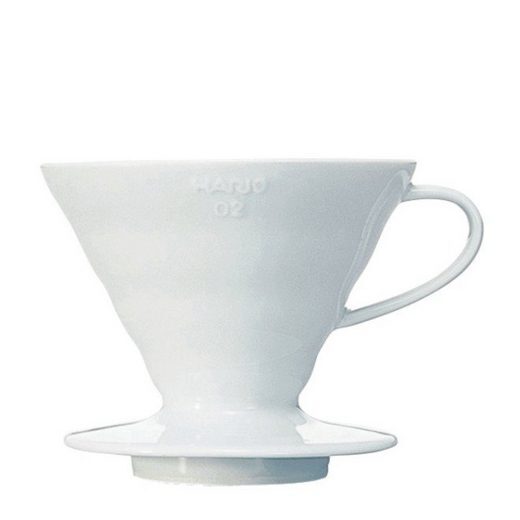 Hario V60 Dripper Handfilter Porzellan - weiß